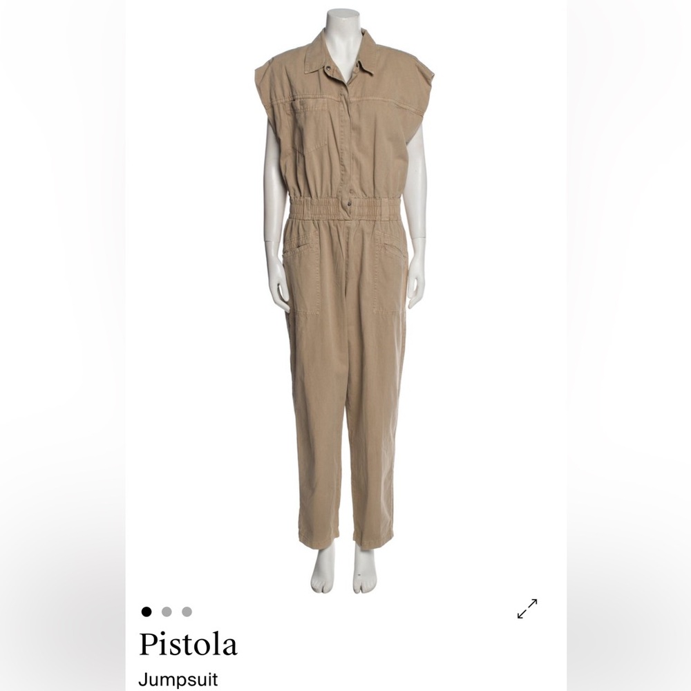 Pistola Tan Utility Jumpsuit
Size L